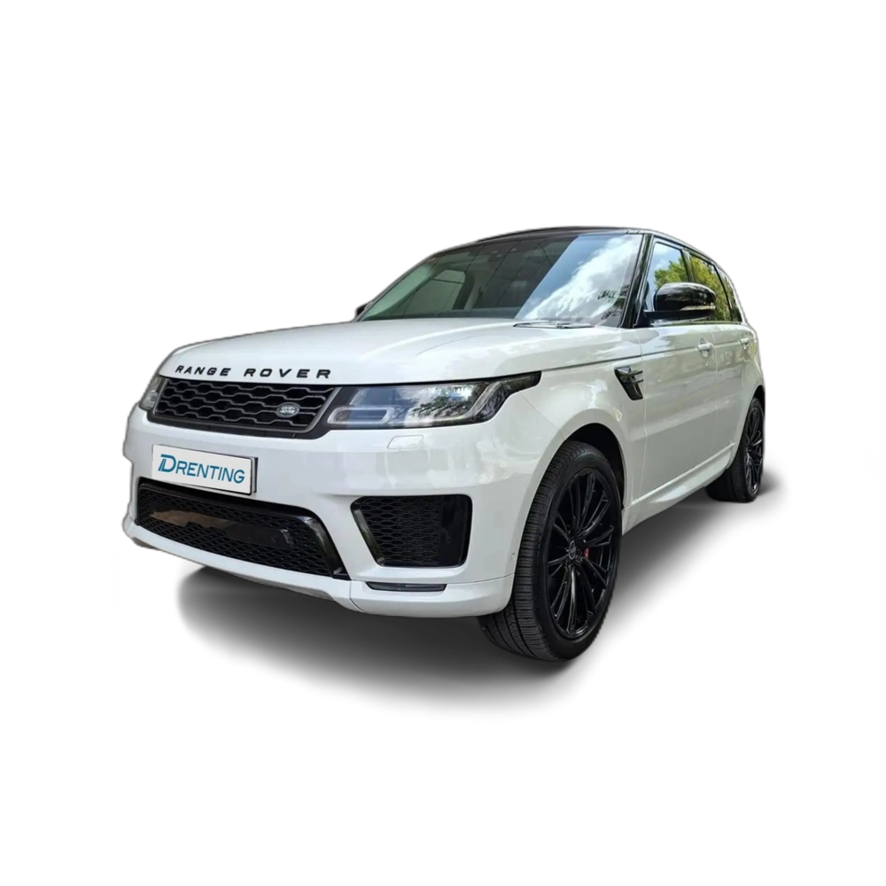 Renting Land Rover Range Rover Sport 5.0 V8 SC HSE Dynamic 525 Aut. Blanco