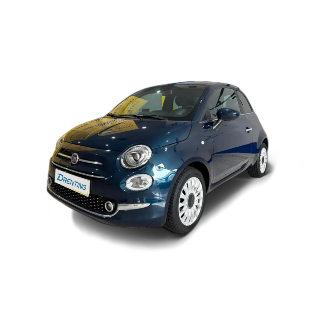 Renting Fiat 500 500C 1.0 Hybrid Monotrim 52kW Azul