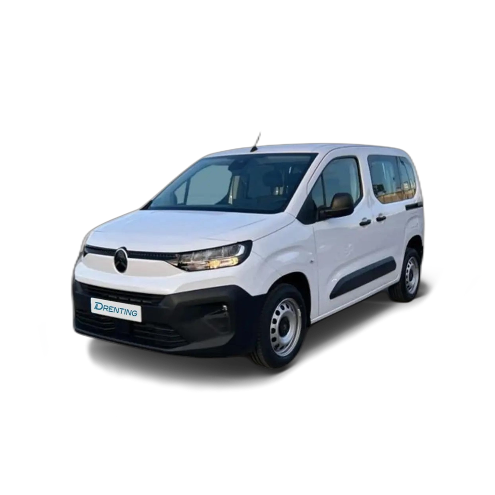 Renting Citroen Berlingo 1.5 BLUEHDI 75KW TALLA M PLUS 102 4P Blanco
