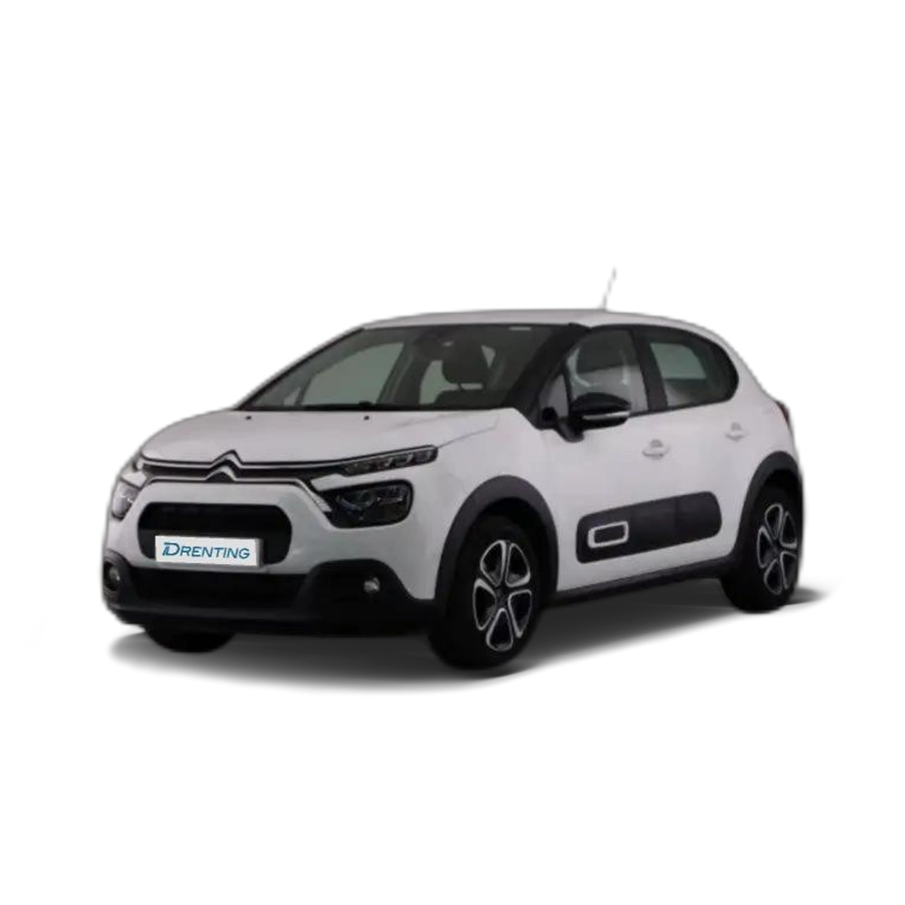 Renting Citroen C3 BlueHDi 75KW (100CV) S&amp;S Feel Blanco