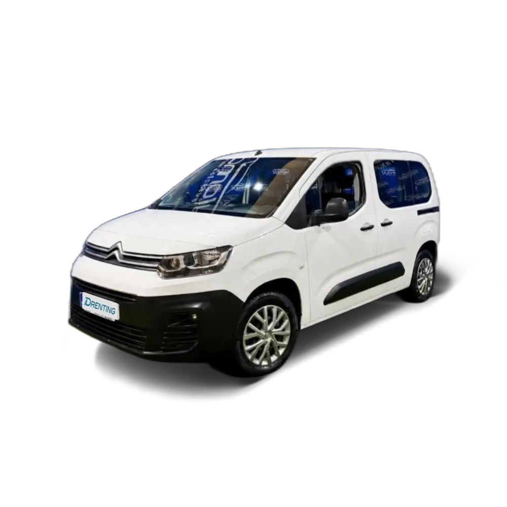 Renting Citroen Berlingo BlueHDi S&amp;S Talla M 100 años 100 Blanco