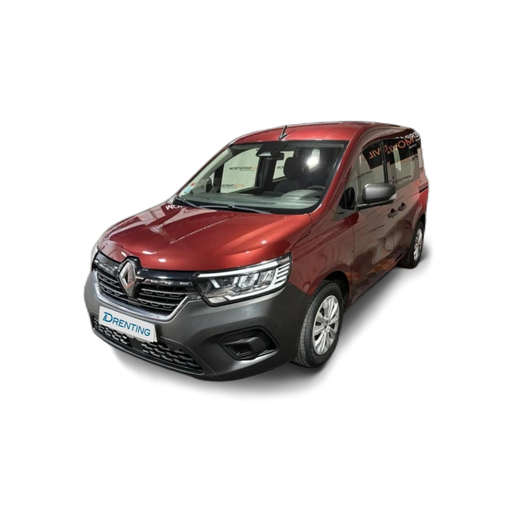 Renting Renault Kangoo Combi 1.5dCi Blue Authentic 55kW Rojo