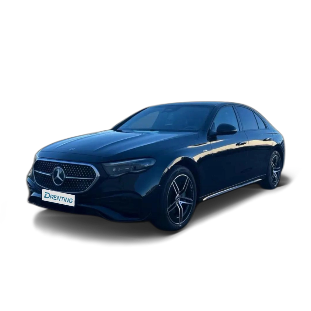 Renting Mercedes-Benz E 300 con tecnología hibrida EQ Negro
