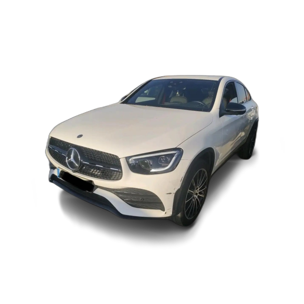 Renting Mercedes-Benz GLC 300 Coupé 300de 4Matic Blanco 2