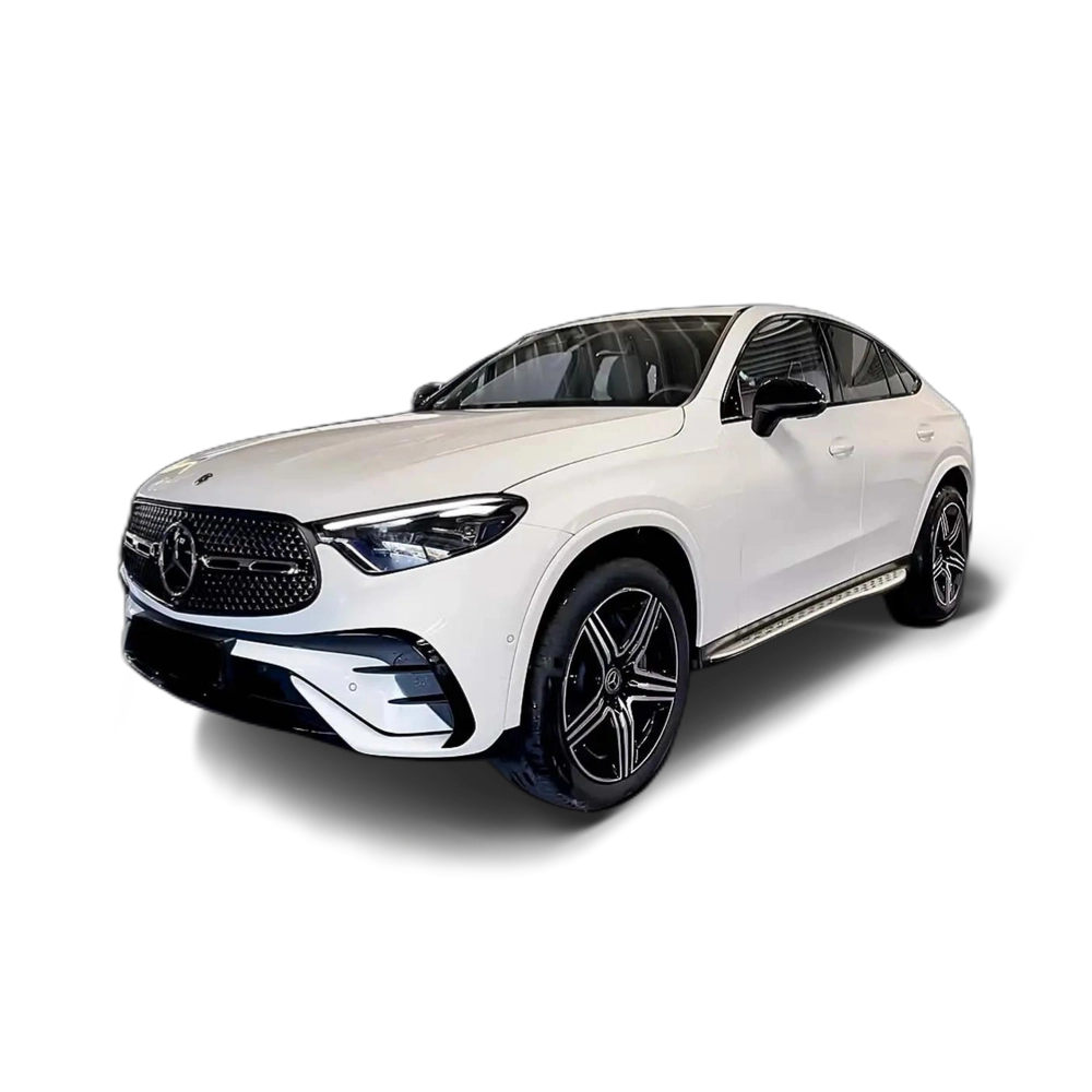 Renting Mercedes-Benz GLC 300 Coupé 300de 4Matic Blanco 1