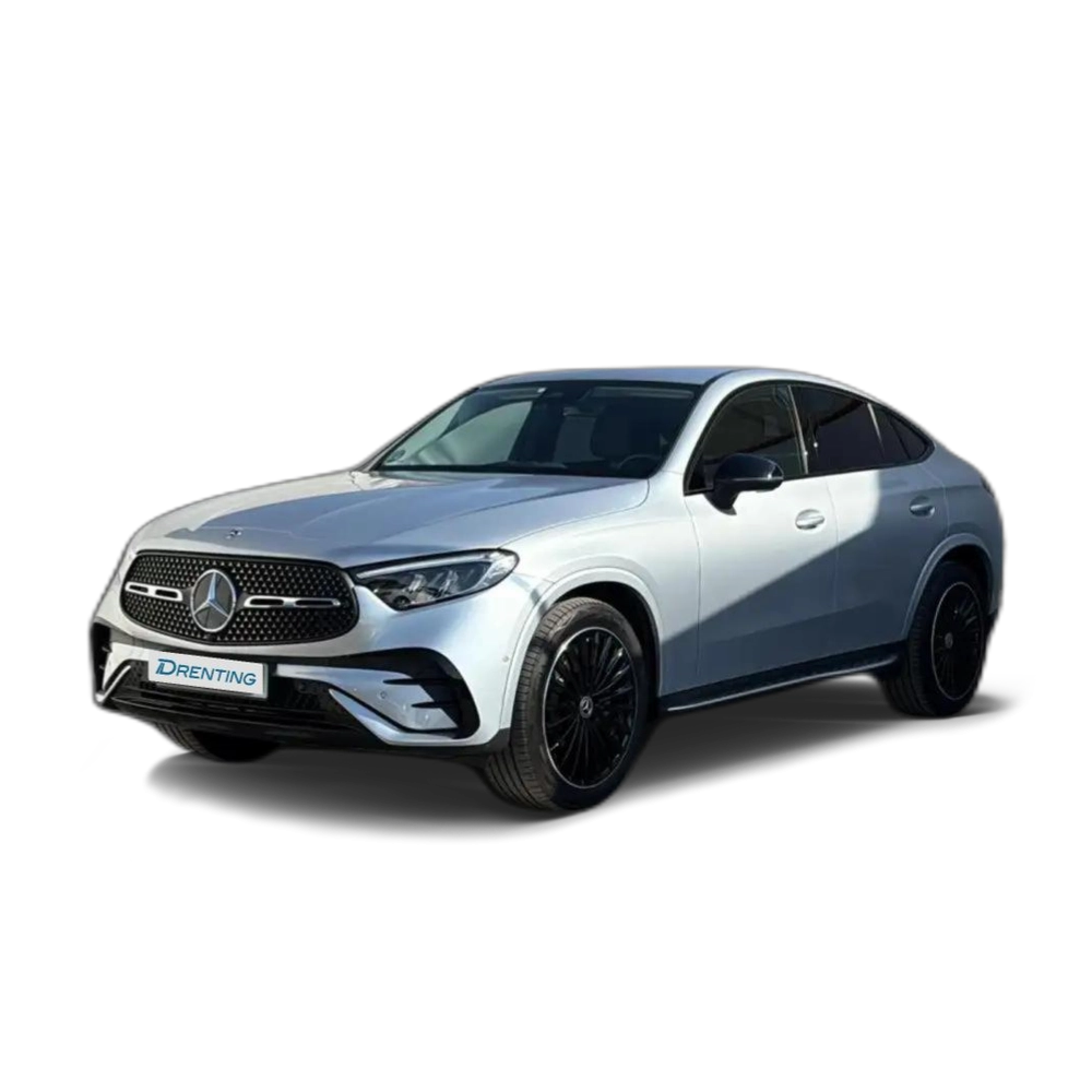 Renting Mercedes-Benz GLC 300 Coupé d 4MATIC Plateado 1
