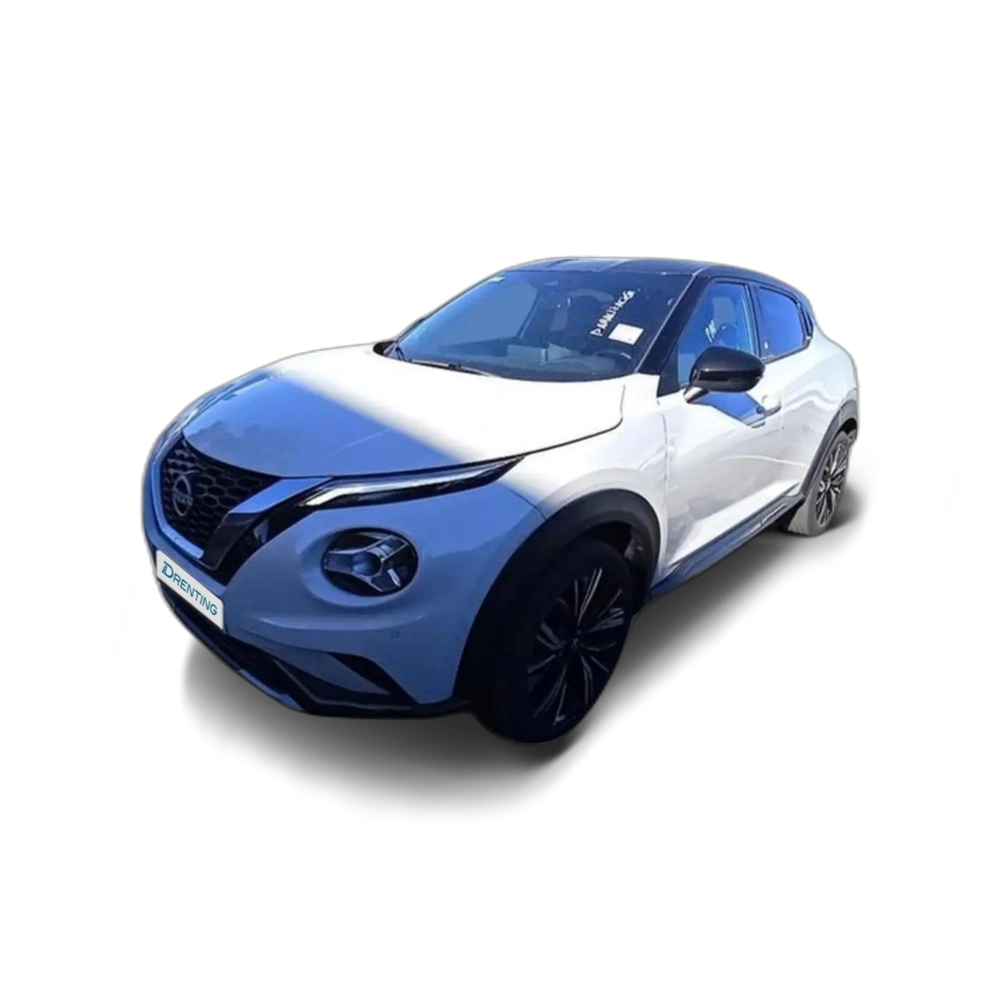 Renting Nissan Juke DIG-T N-Design Black 84 kW (114 CV) Blanco 1 2