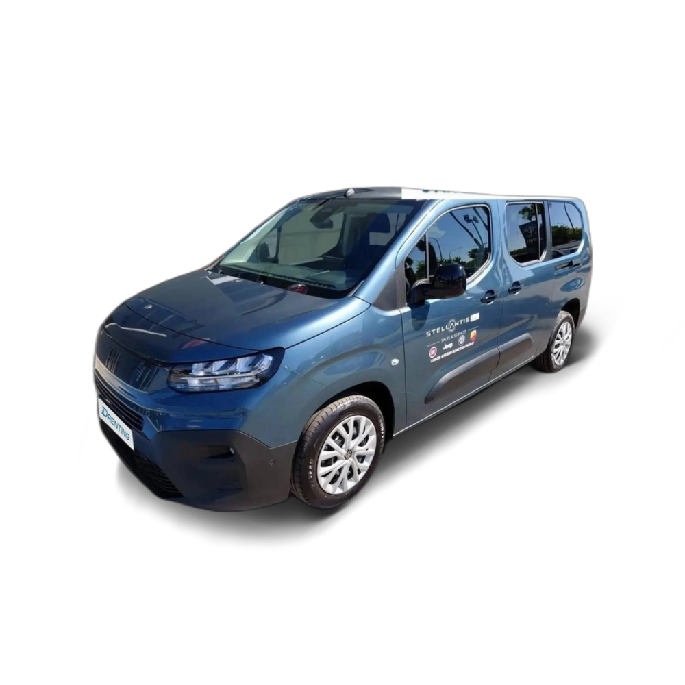 Renting Fiat Dobló 1.5 97kW (130CV) diésel MT6 Talla L - Azul
