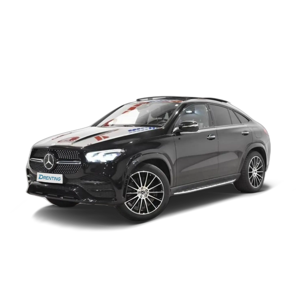 Renting Mercedes-Benz GLE 350 E 333 CV 4MATIC 9G-TRONIC AMG LINE Negro