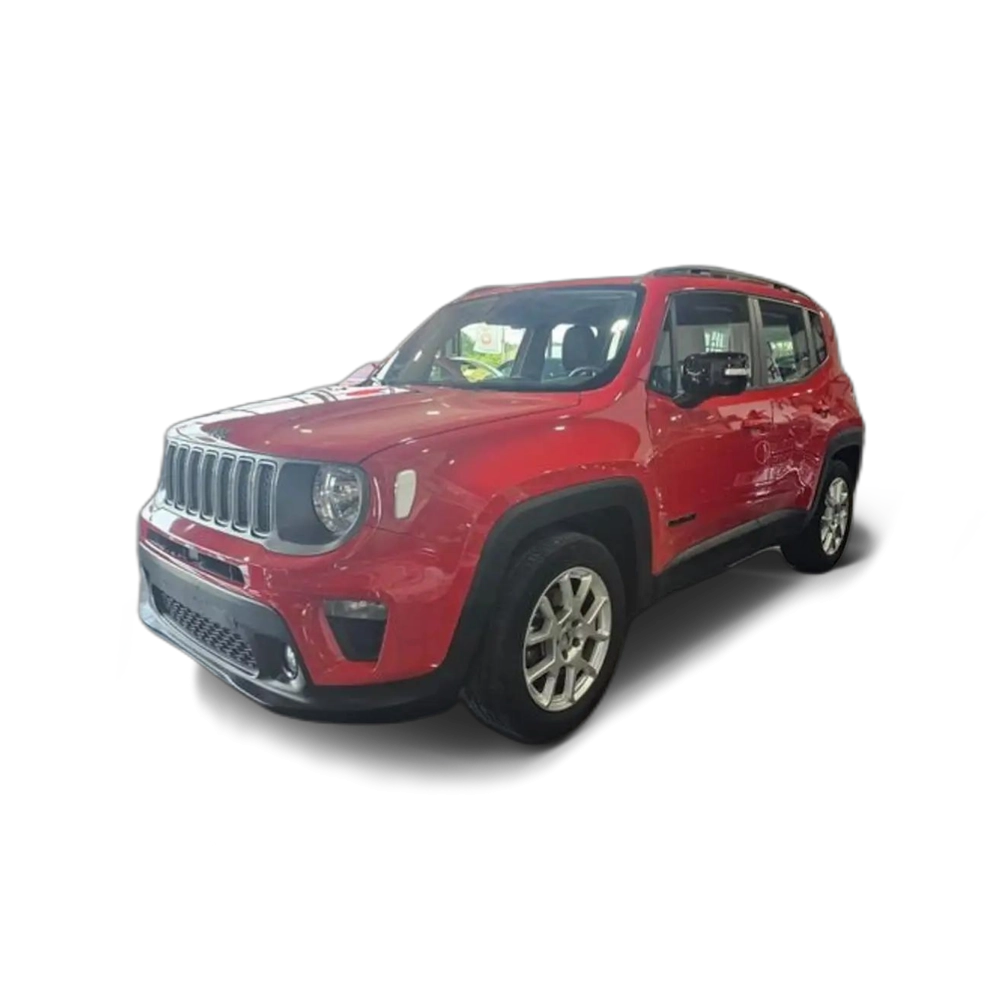 Renting Jeep Renegade eHybrid 1.5 96kW(130CV) Red ATX Rojo