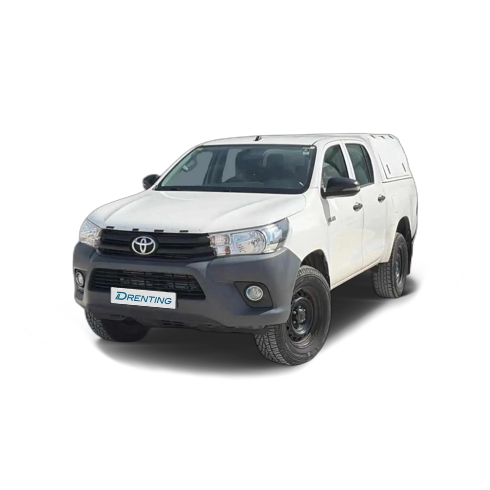 Renting Toyota Hilux 2.5D-4D Cabina Doble GX Blanco