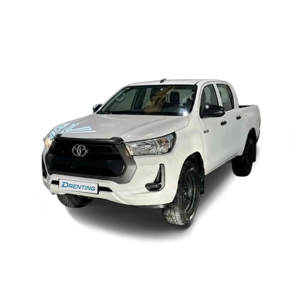 Renting Toyota Hilux 2.5D-4D Cabina Doble GX Blanco 2