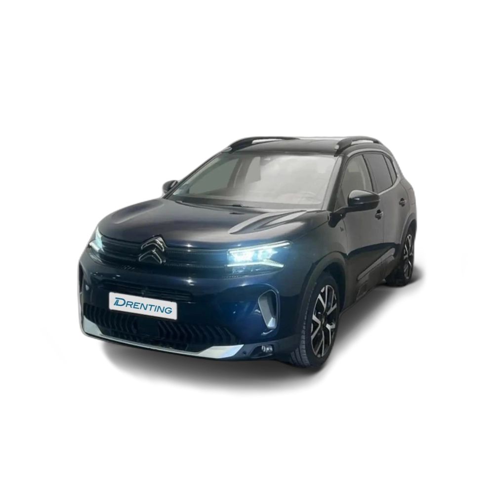 Renting Citroen C5 Aircross Hybrid 225 Shine Pack e-EAT8 165 kW (225 CV) Azul