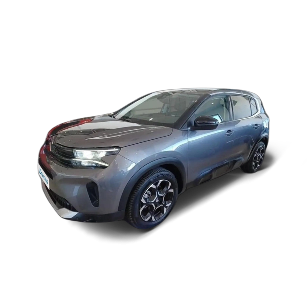 Renting Citroen C5 Aircross Hybrid Plus e-DCS6 136 Gris 3