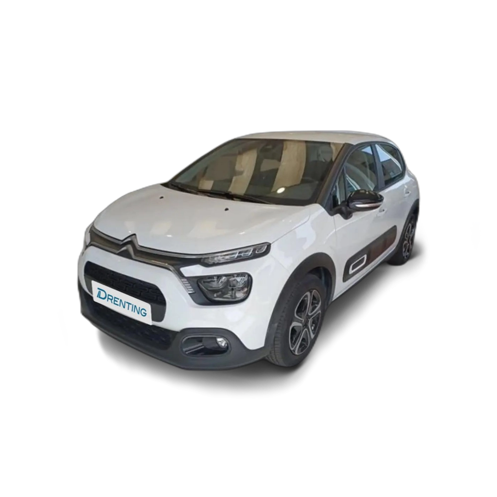Renting Citroen C3 PureTech 60KW (83CV) Plus Blanco 2 1
