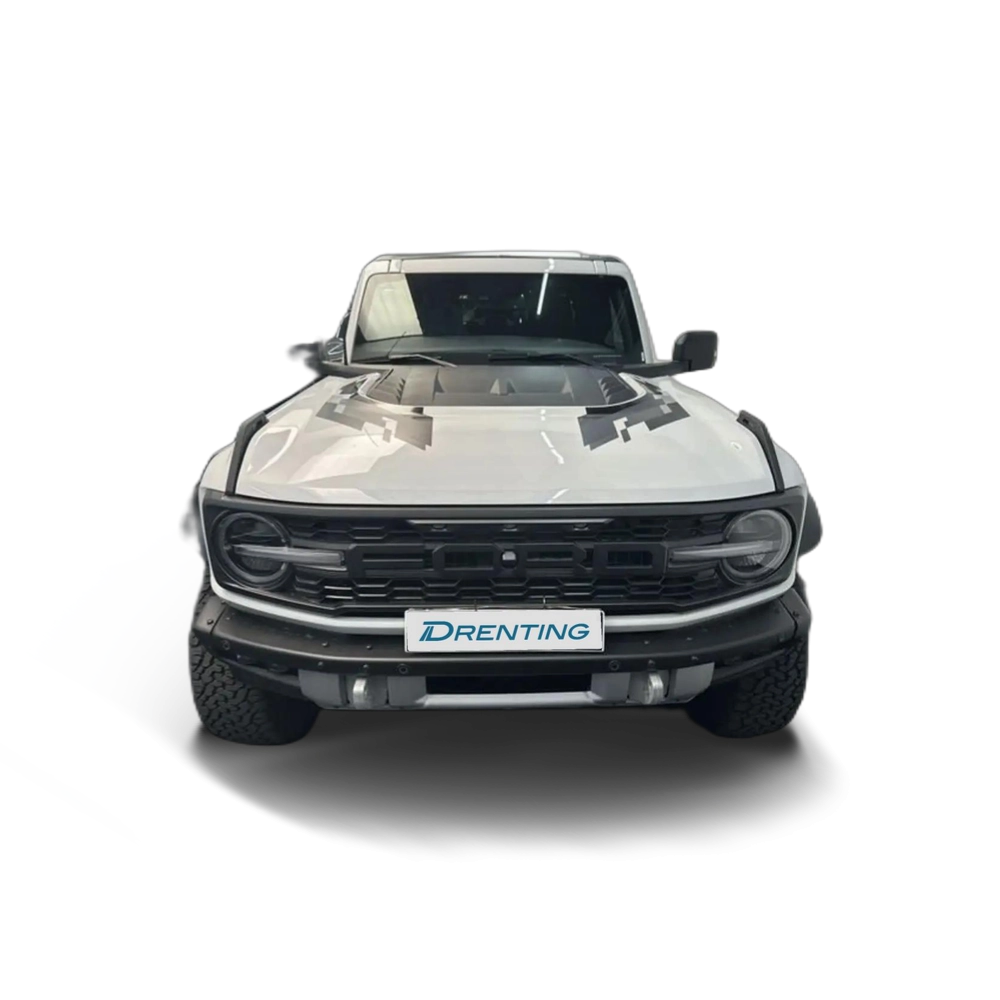 Renting Ford Bronco Raptor Blanco