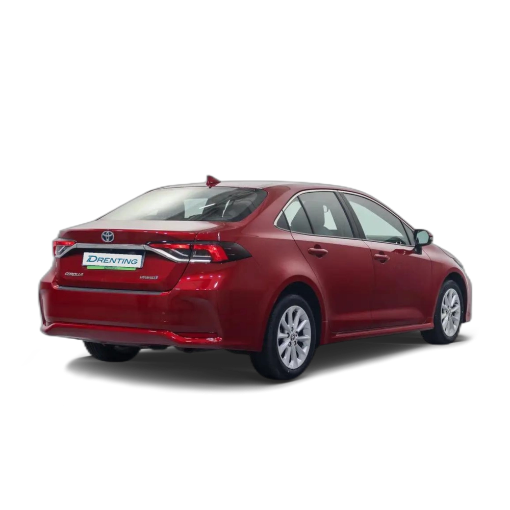 Toyota Corolla Sedán 125H Business Plus Rojo 5