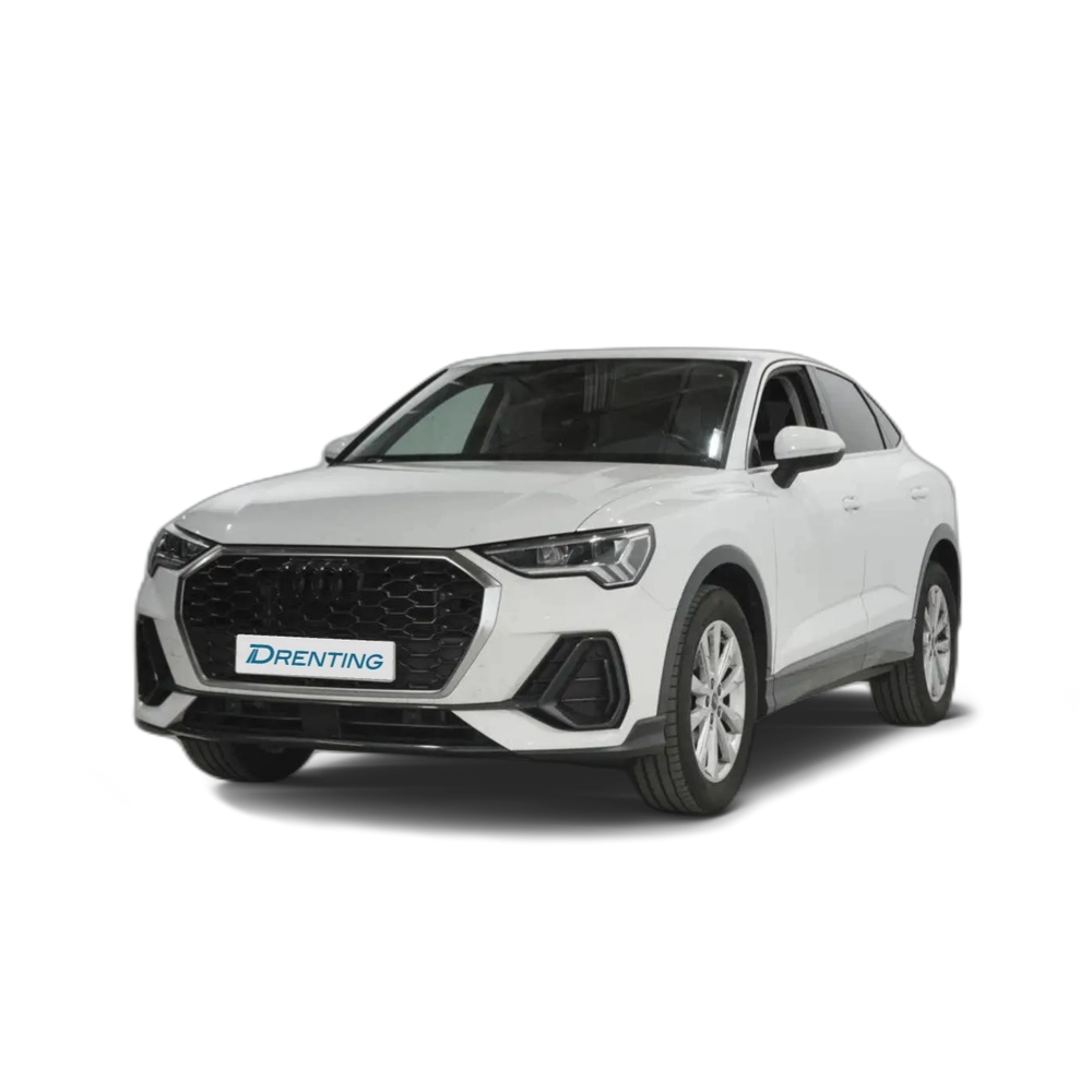 Renting Audi Q3 Sportback 35 TFSI Advanced S tronic Blanco