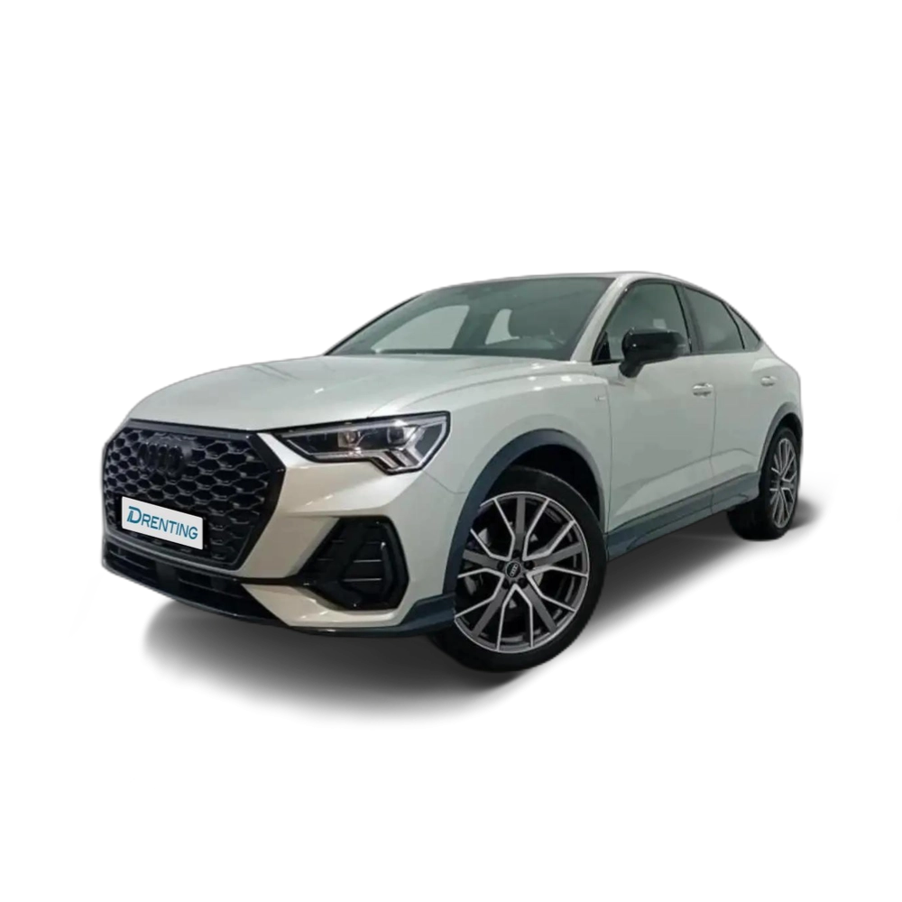 Renting Audi Q3 Sportback 35 TFSI Black line S tronic Gris 1