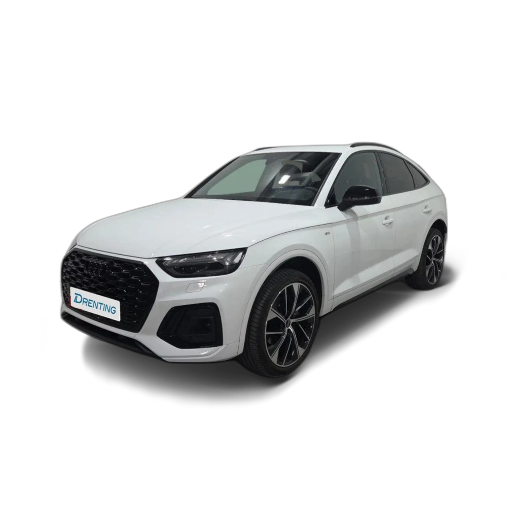 Renting Audi Q5 Sportback 40 TDI quattro-ultra Black line S tronic Blanco 3