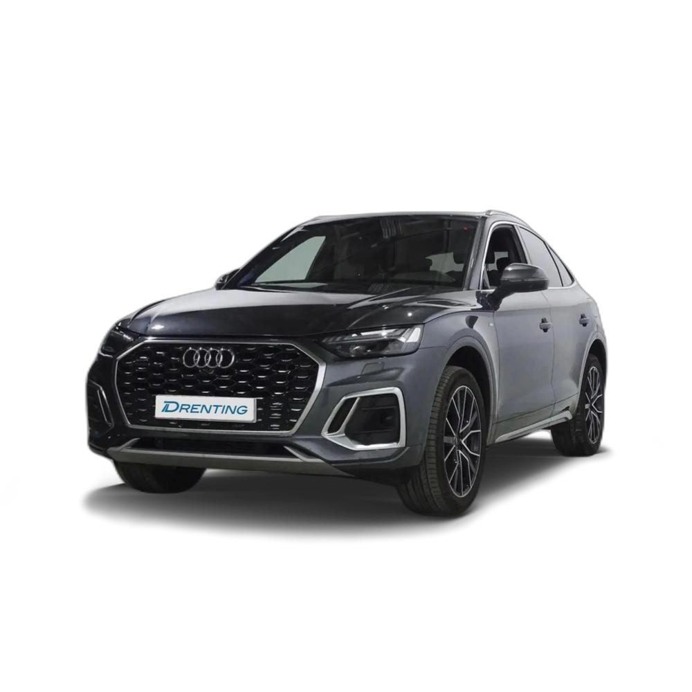 Renting Audi Q5 Sportback 50 TFSIe S line quattro-ultra S tronic Gris 1