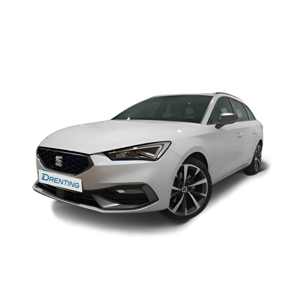 Renting SEAT Leon ST 1.5 eTSI S&amp;S FR DSG-7 150 Blanco