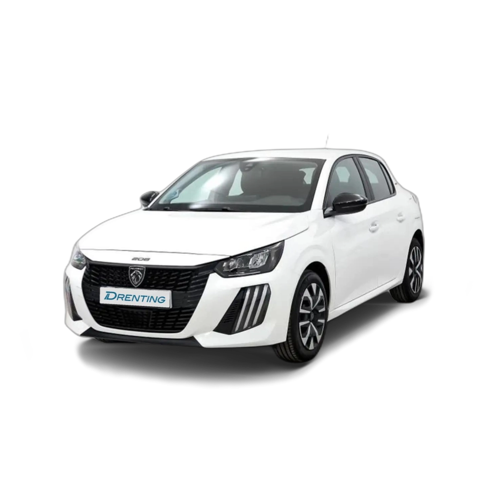 Renting Peugeot 208 Style HYBRID 110 eDCS6 Blanco