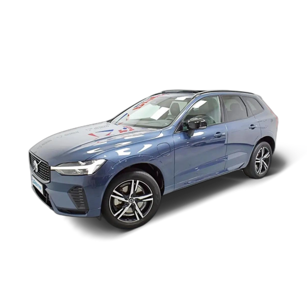 Renting Volvo XC60 T6 Recharge R-Design Azul