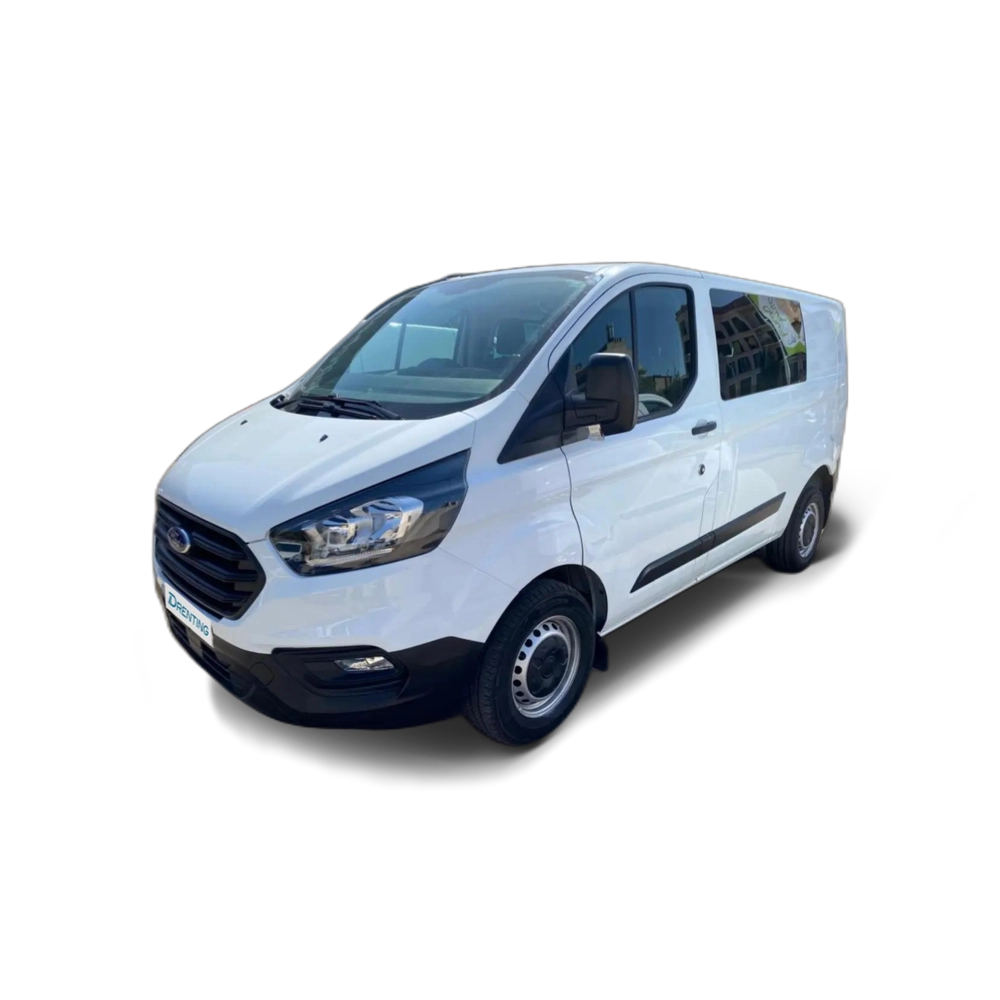 Renting Ford Transit Custom FT 320 L1 Kombi Ambiente EcoBlue 10 Blanco