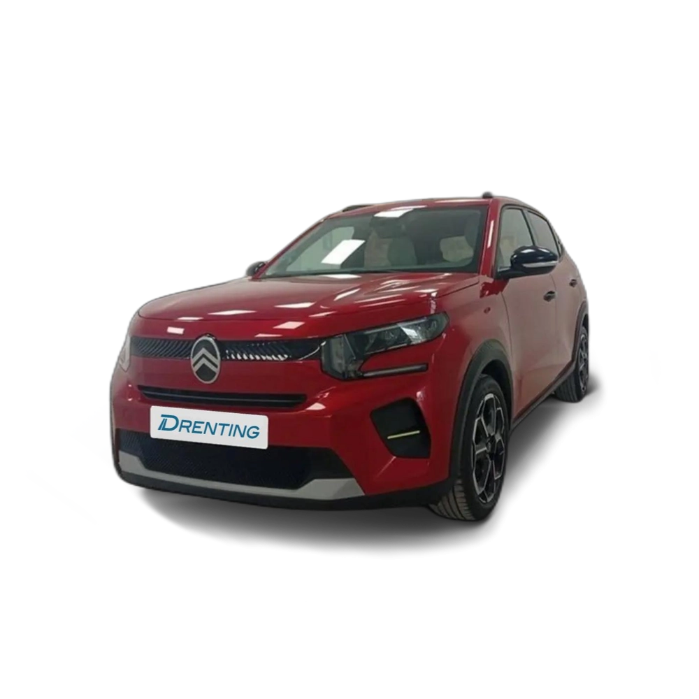 Renting Citroen C3 Turbo 100 Max Rojo 3