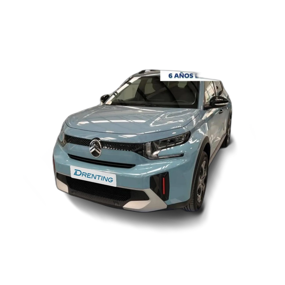 Renting Citroen C3 Aircross Turbo 73kW (100CV) BVM6 Plus Azul 1