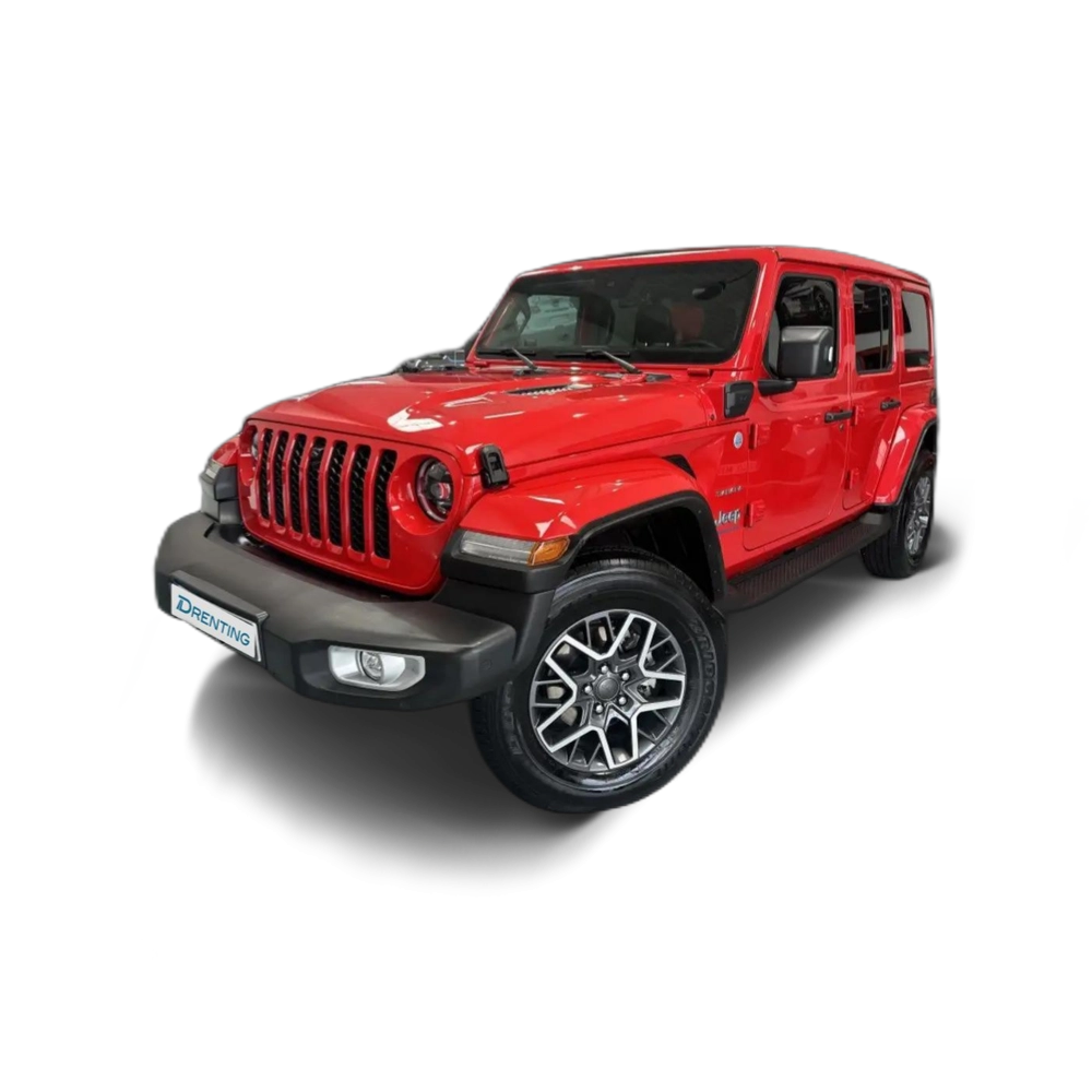 Jeep Wrangler Unlimited 2.0 4xe Sahara 8ATX 280KW Rojo