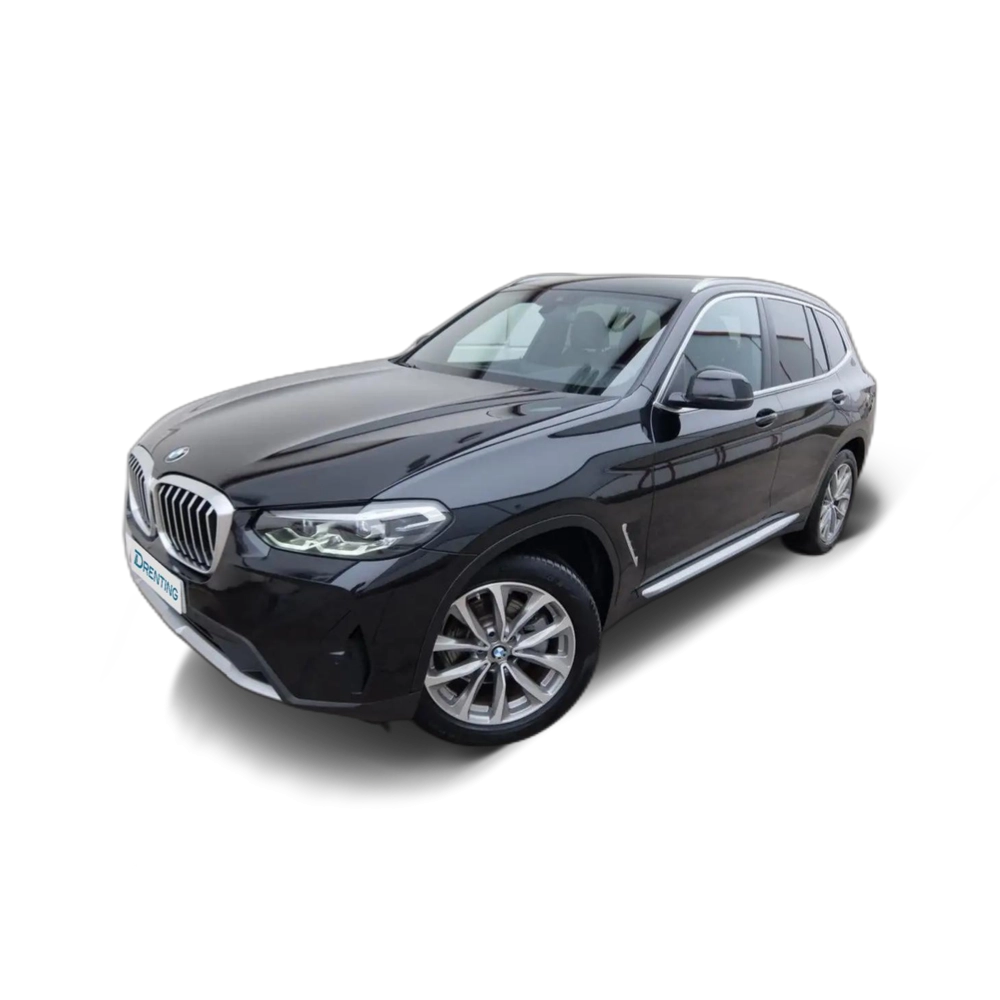 Renting BMW X3 xDrive 20dA xLine Negro