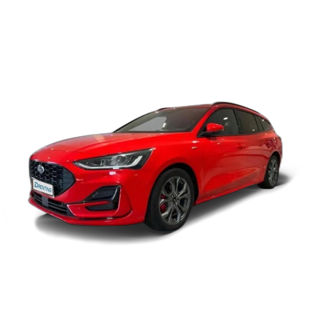 Renting Ford Focus 1.0 ECOBOOST MHEV 92KW ST-LINE 125CV 5P Rojo 1