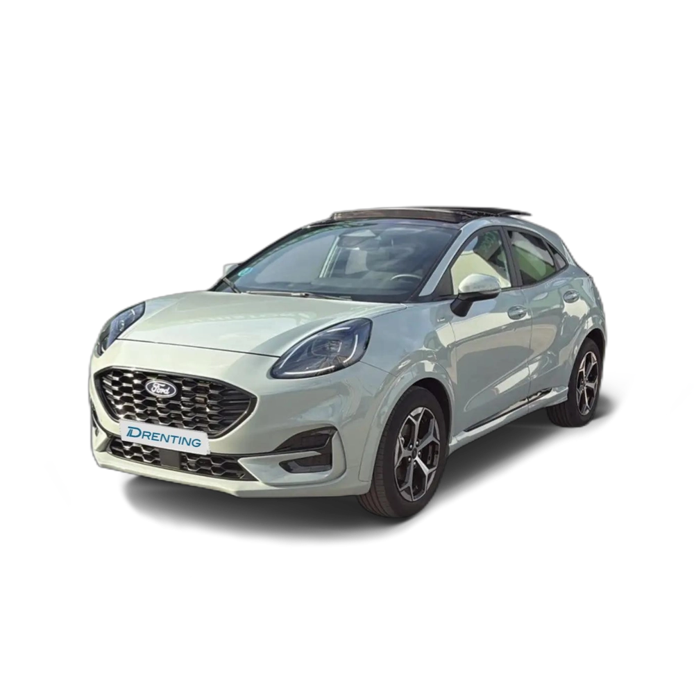 Renting Ford Puma 1.0 EcoBoost MHEV ST-Line 125 Gris