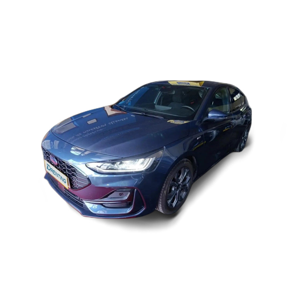 Renting Ford Focus 1.0 Ecoboost MHEV ST-Line 155 Azul