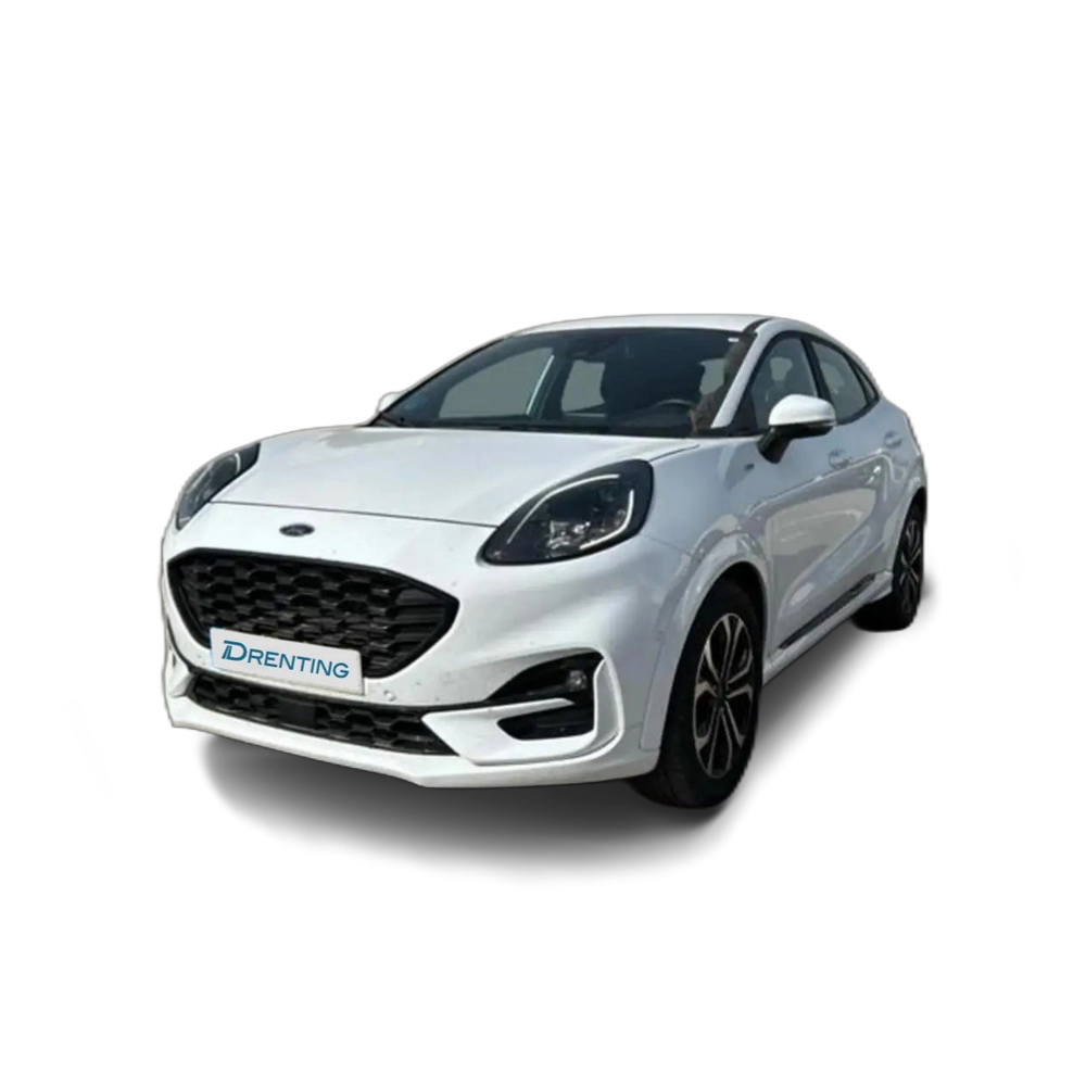 Renting Ford Puma 1.0 EcoBoost MHEV ST-Line Design 125 Blanco