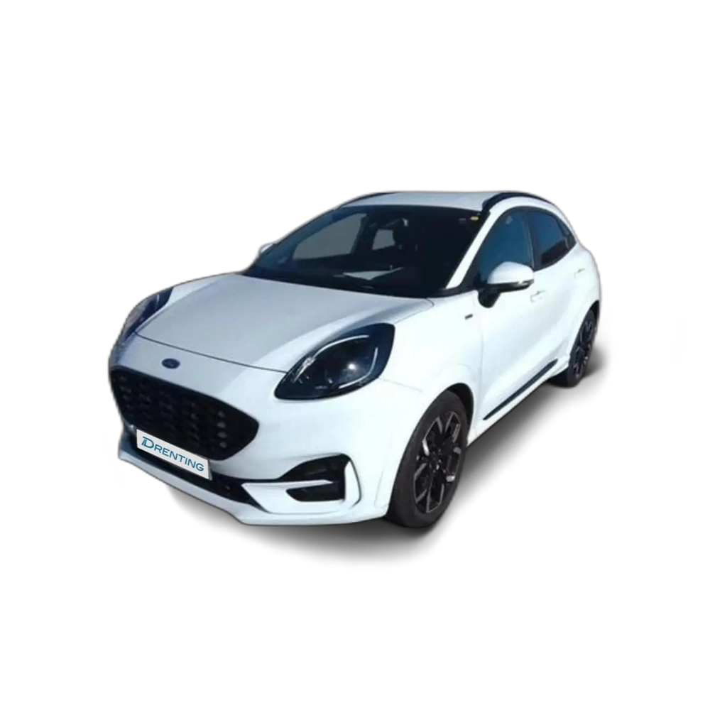Renting Ford Puma 1.0 EcoBoost MHEV ST-Line X 125 Blanco 1