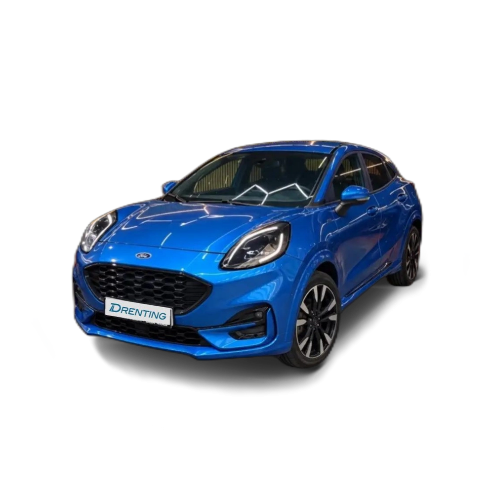 Renting Ford Puma 1.0 EcoBoost MHEV ST-Line X Design 125 Azul