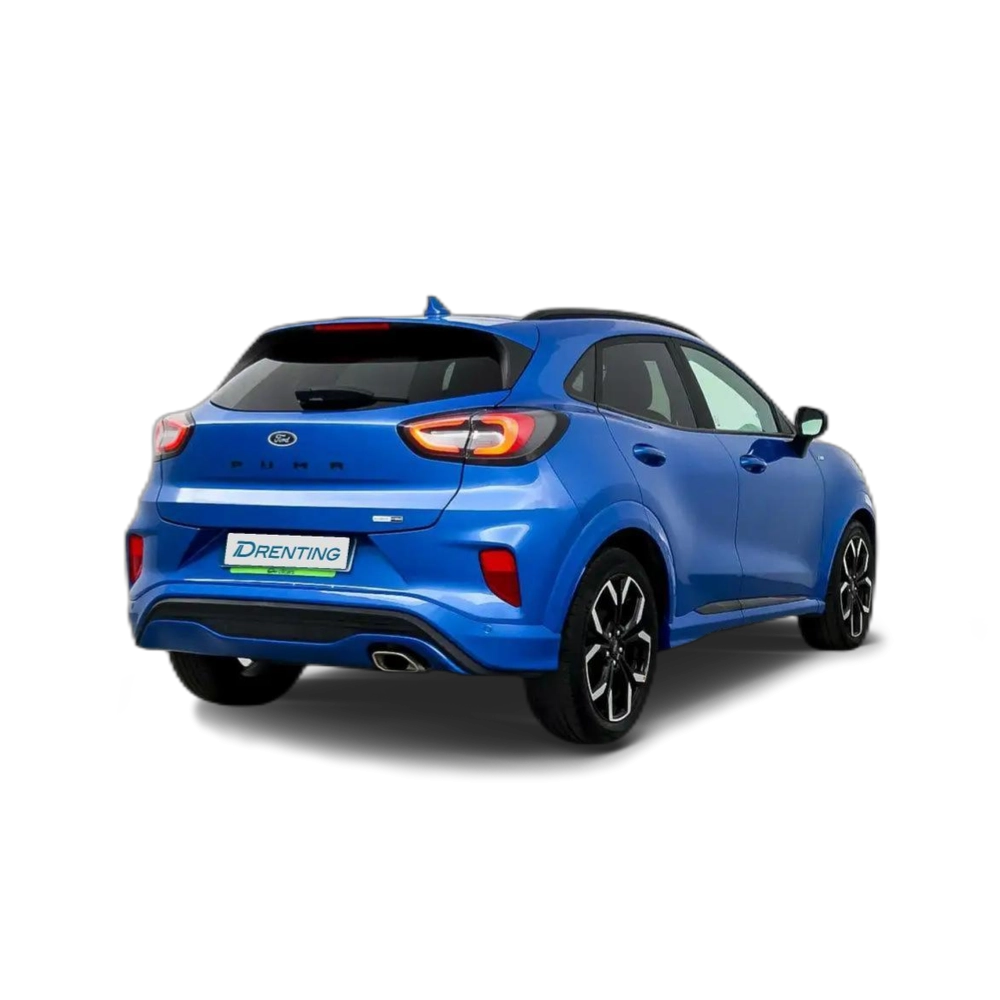 Renting Ford Puma 1.0 EcoBoost MHEV Titanium 125 Plateado