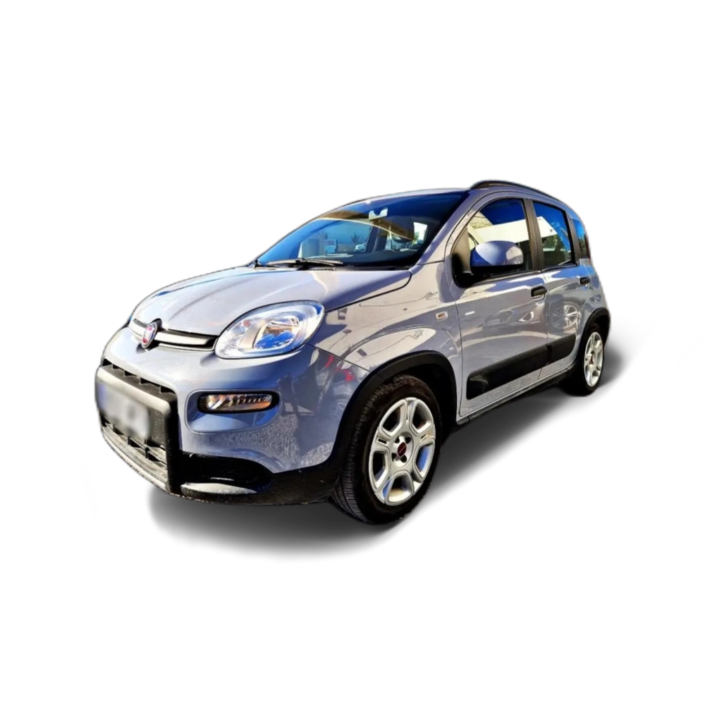 Renting Fiat Panda 1.0 Hybrid 51kW Pack Comfort Plus Gris 1