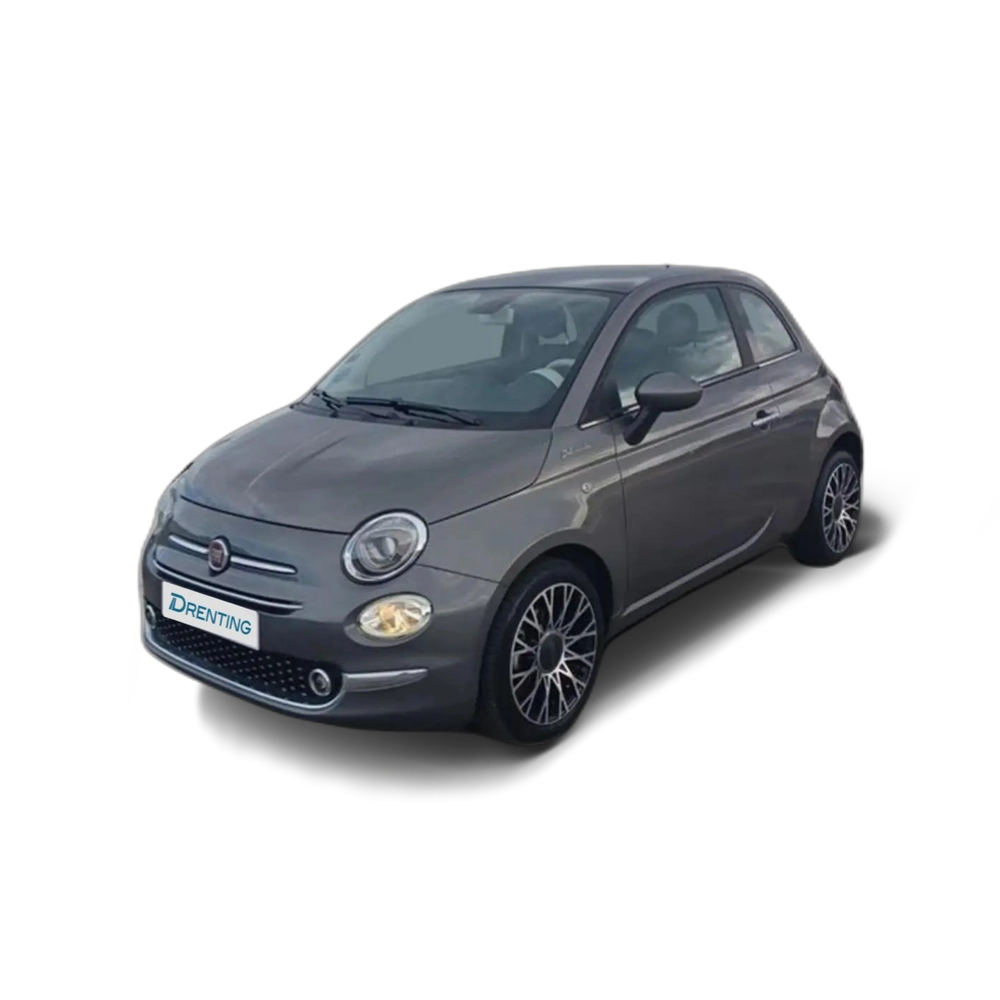 Renting Fiat 500 1.0 Hybrid Dolcevita 52kW Gris 1