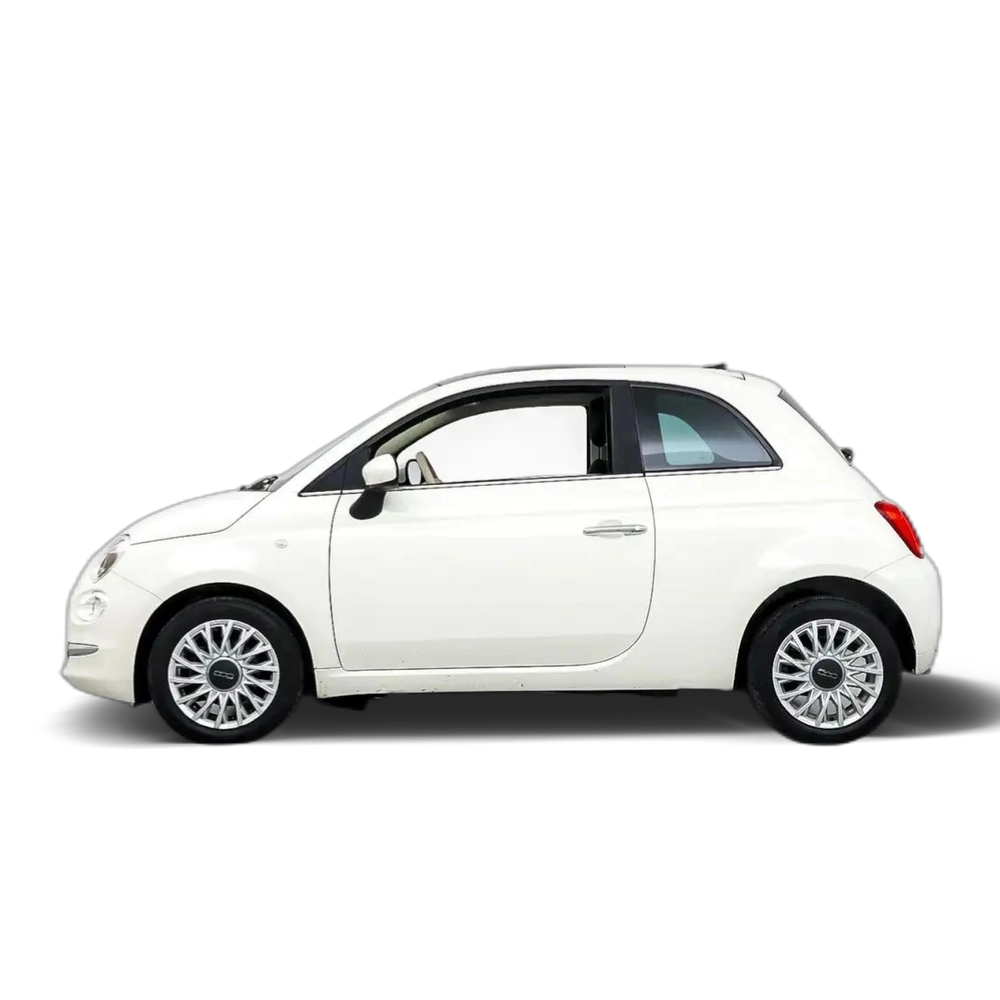 Renting Fiat 500 1.0 Hybrid Monotrim 52kW Blanco 1