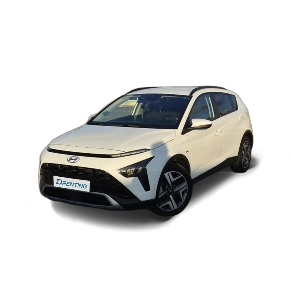 Renting Hyundai BAYON 1.0 TGDI 48V Tecno Blanco