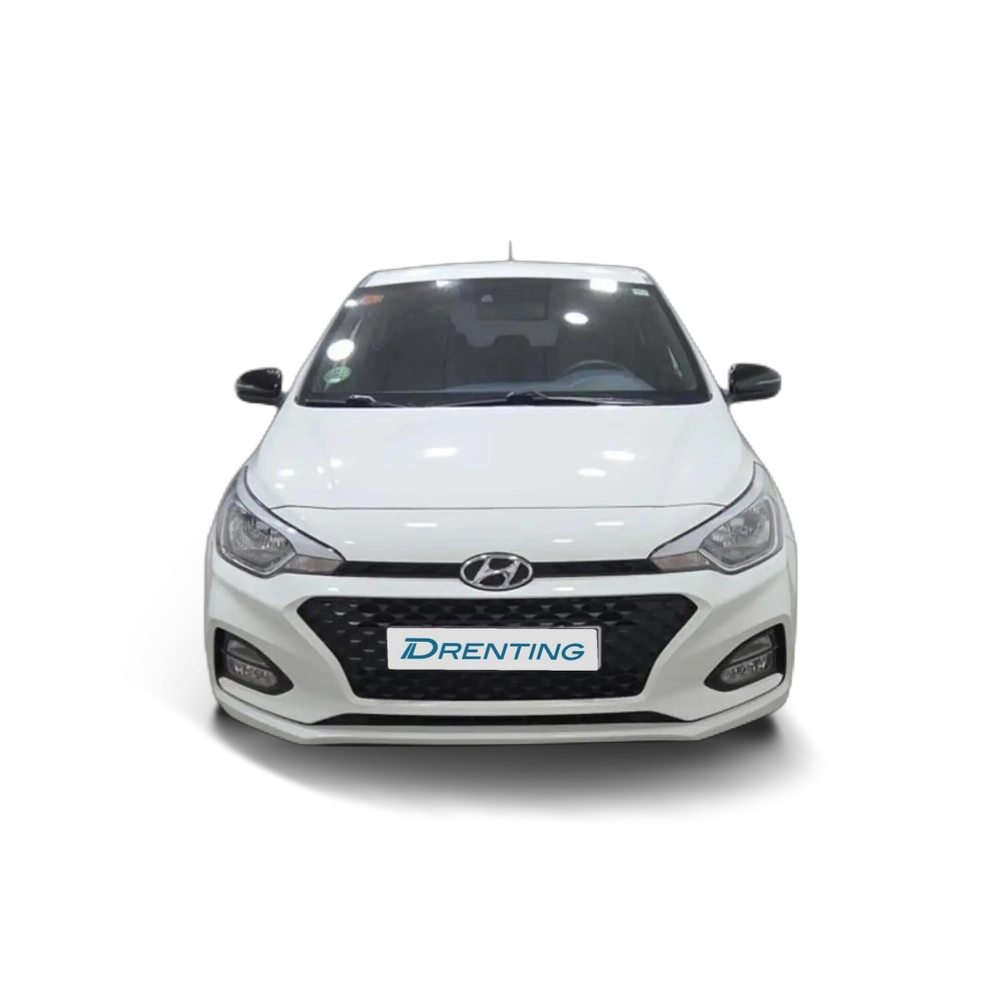 Renting Hyundai i20 1.0 TGDI 74kW (100CV) 48V Klass DCT Blanco