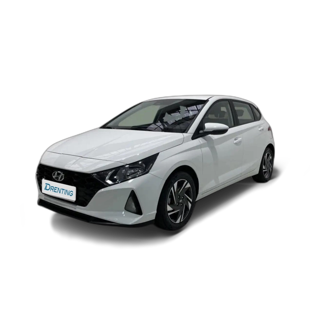 Renting Hyundai i20 1.0 TGDI Klass 100 Blanco 1