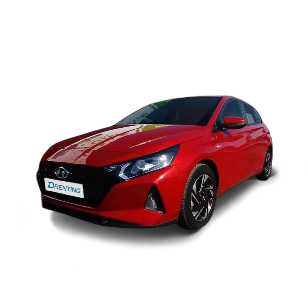 Renting Hyundai i20 1.0 TGDI Tecno 2C 48V 100 Rojo