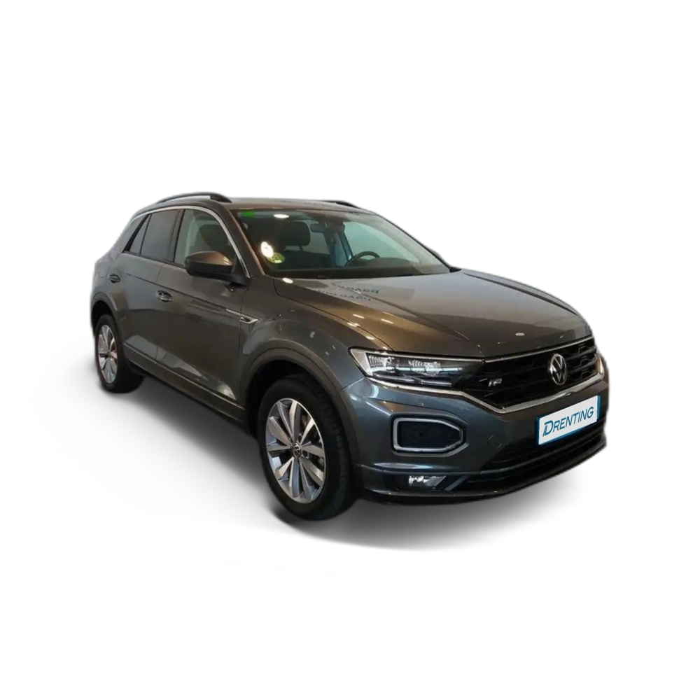 Renting Volkswagen T-Roc 1.0 TSI Advance R-line 81kW Gris