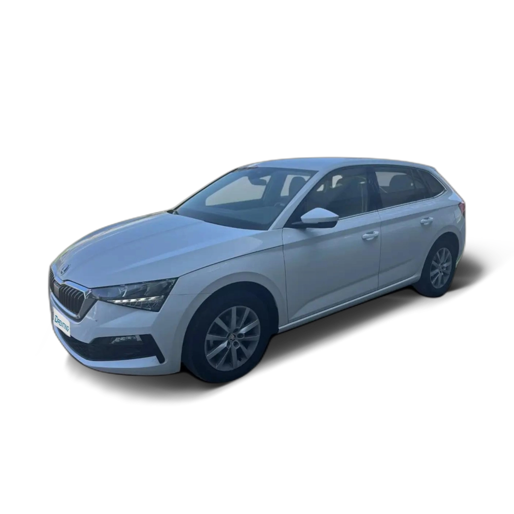 Renting Skoda Scala 1.0 TSI Ambition 81kW Blanco
