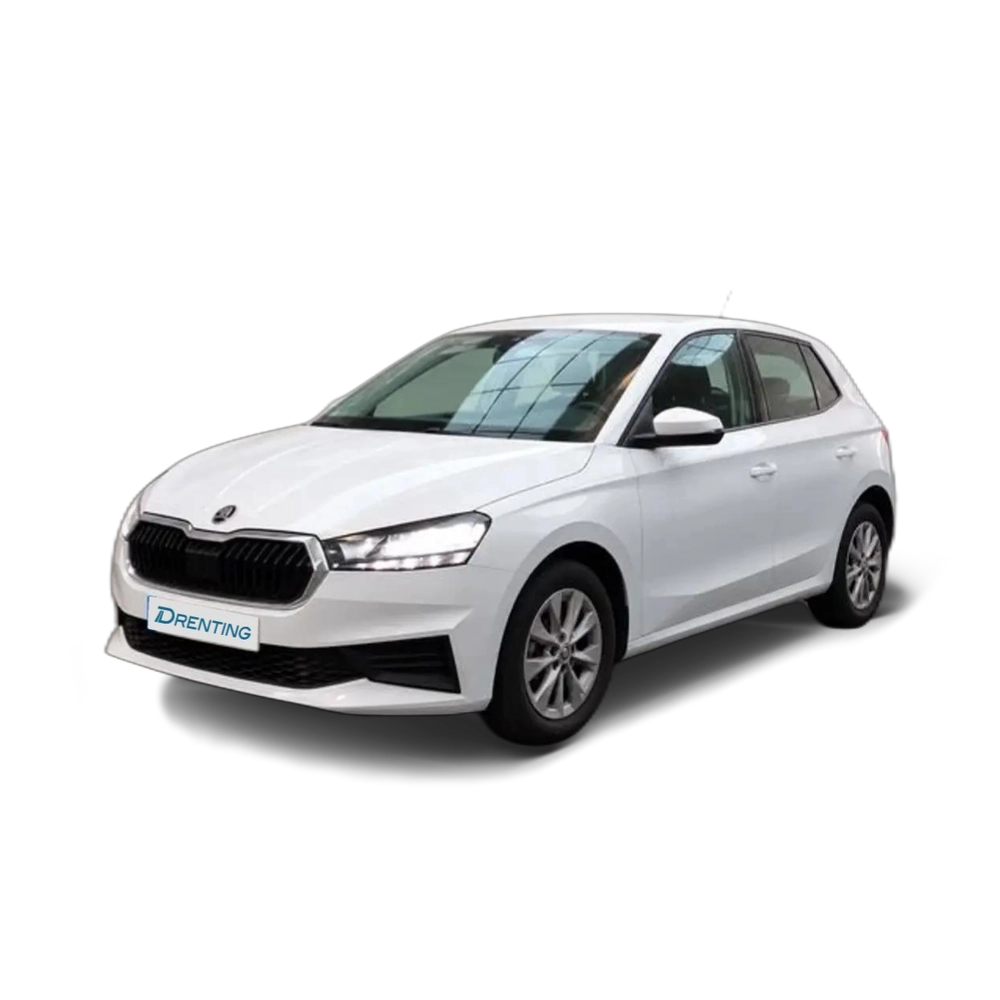 Renting Skoda Fabia 1.0 TSI Ambition DSG 81kW Blanco 1